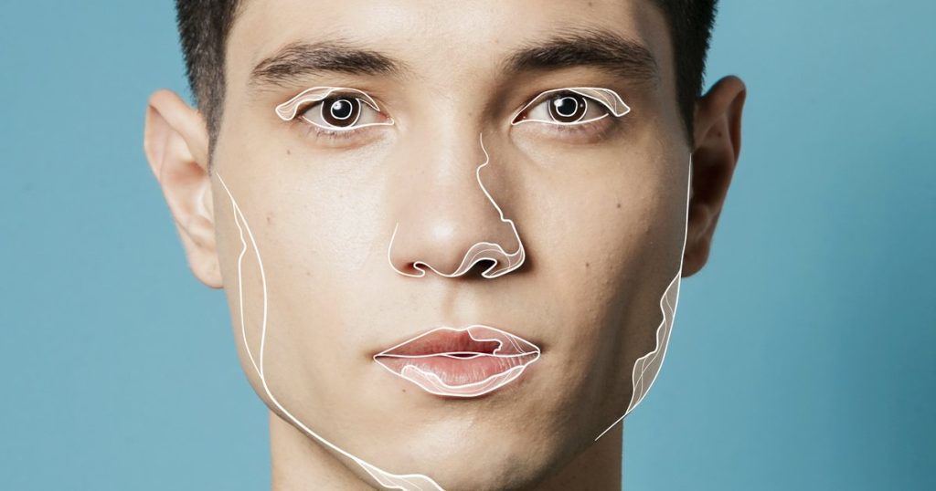 Chinese face map: the zones a TCM face mapping chart reads